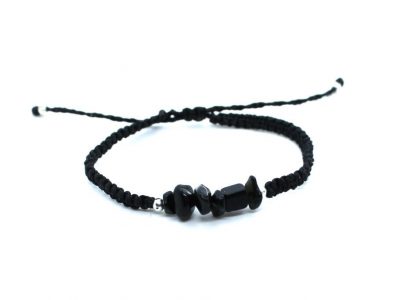 pulsera-obsidiana-negra-piedra-semipreciosa-chips