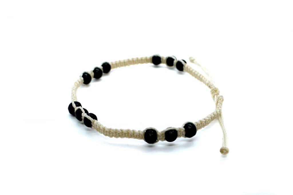 Comprar tobillera para chico estilo hippie tribal hecha de hilo encerado