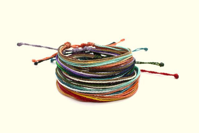 Lote de pulseras amistad muchos hilos ajustables
