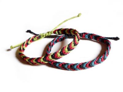 pack de 2 pulseras surferas para parejas