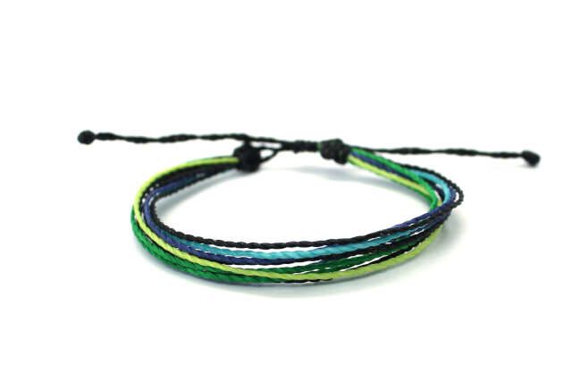 pulsera multihilo para hombre