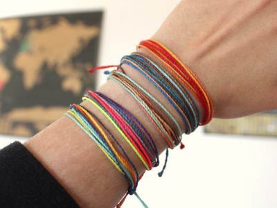 Pulseras multihilo