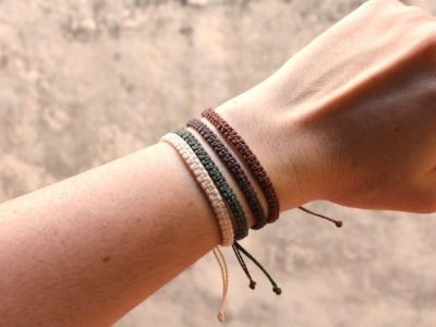 Pulsera de hilo para hombre